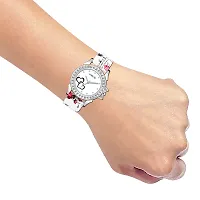 Leather Strap Analogue Watch for Women  Girls-thumb2