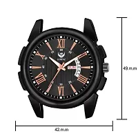 Lorenz Black Roman Dial Analogue Watch for Men  Boys | MK-4011R-thumb1