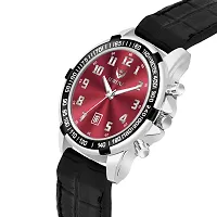 Lorenz Leather Strap Analogue Date Functioning Watch For Men | MK-4038R-thumb1