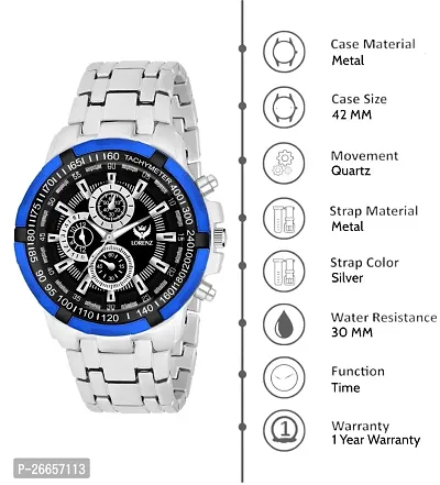 Stylish Men Metal Analog daily Use Watch-thumb2