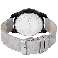 Lorenz Analog Silver Dial Watch  Grey Wallet Combo for Men- CM-3034WL-25-thumb3