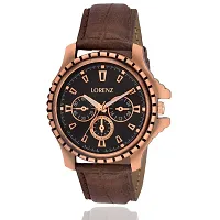 Lorenz Combo of Mens Analogue Brown Dial Watch  Brown Sunglasses | CM-1054SN-13-thumb2