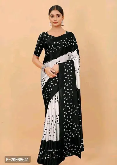 Stylish Fancy Designer Silk Saree With Blouse Piece For Women-thumb0