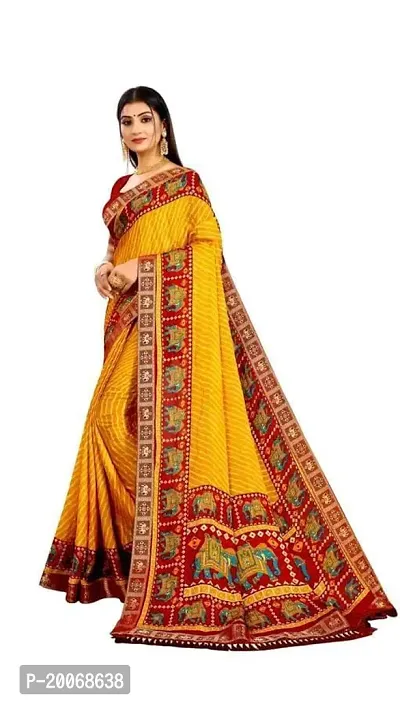 Stylish Fancy Designer Art Silk Saree With Blouse Piece For Women