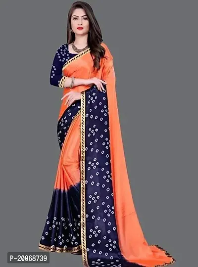 Stylish Fancy Designer Crepe Saree With Blouse Piece For Women