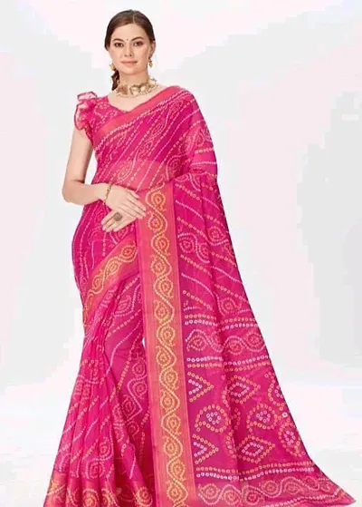 Stylish Fancy Designer Saree With Blouse Piece For Women