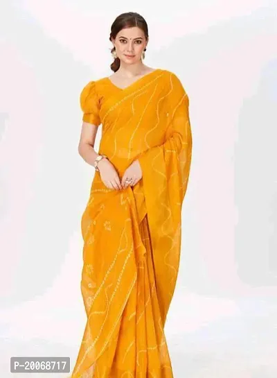 Stylish Fancy Designer Cotton Saree With Blouse Piece For Women