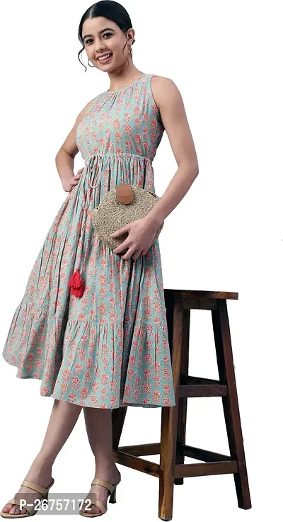 Stylish Viscose Rayon Dress For Women