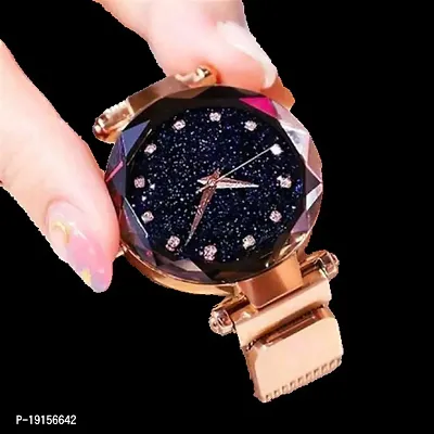 Stylish Brown Metal Analog Watches For Women-thumb0