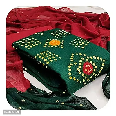 Pure Cotton Bandhani Dress Material – ReshamKeeda