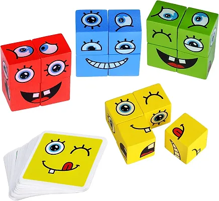 Kids Face Change Cube Game