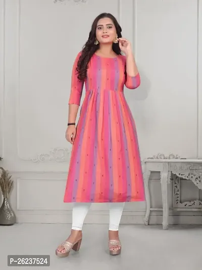 Cotton Feeding Kurta With Two Sided Concealed zips-thumb0