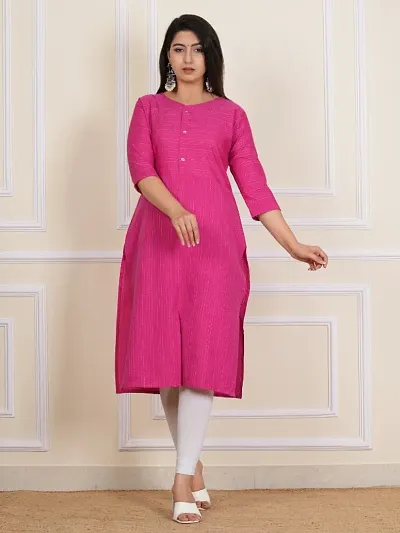 Embroidery Straight Kurti