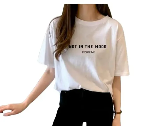 Not in mood loose fit tshirt