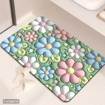 Super Absorbent 3D Printed Bathroom/Door Mat-thumb2