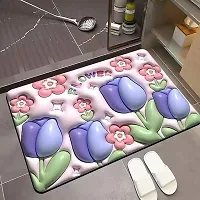 Super Absorbent 3D Printed Bathroom/Door Mat-thumb2