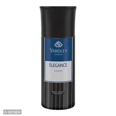 Yardley London Elegance Deodorant Body Spray For Men, 150ml-thumb0