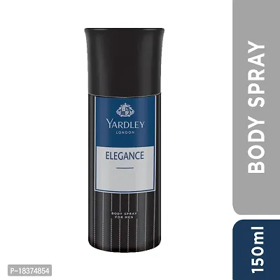 Yardley London Elegance Deodorant Body Spray For Men, 150ml-thumb2