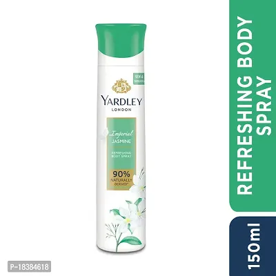 Yardley London Imperial Jasmine Perfumed Deo For Women, 150ml-thumb3