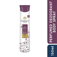 Yardley London - Lace Satin Perfumed Deo for Women, 150ml-thumb1