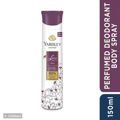 Yardley London - Lace Satin Perfumed Deo for Women, 150ml-thumb2