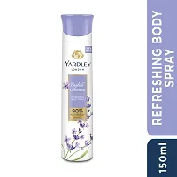 Yardley London English Lavender Refreshing Deodorant Body Spray For Women, 150ml-thumb1