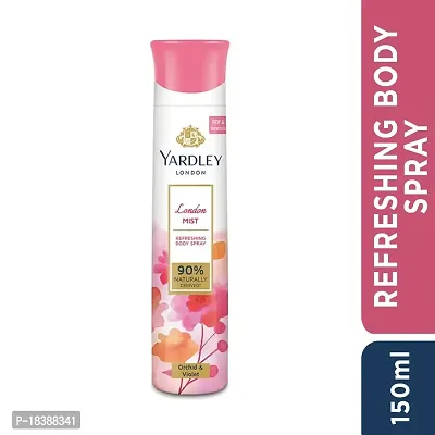 Yardley London - London Mist Refreshing Deo for Women, 150ml-thumb2