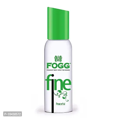 Fogg Fine Peaceful, No Gas Mild Fragrance Body Spray For Women, Everyday Deodorant, 120ml
