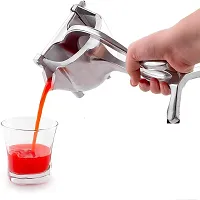 Blluex Hand Press Juicer Machine Aluminium Manual Fruit Squeezer Orange Juicer Heavy Duty Multipurpose Manual Juicer Machine for Fruits, Ergonomic Handle Design (juicer hand)-thumb1