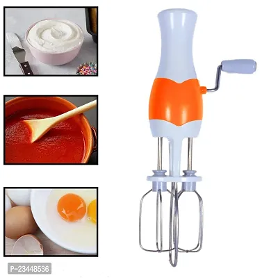 Blluex Manual Hand Blender for Curd maker, Egg, Cream Beater, Milkshake, Lassi,Hand Blender-thumb2