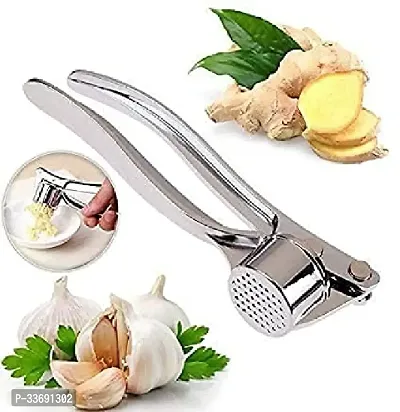 Stainless Steel Multi-Functional Manual Garlic Crusher-thumb0