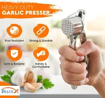 Stainless Steel Multi-Functional Manual Garlic Crusher-thumb2