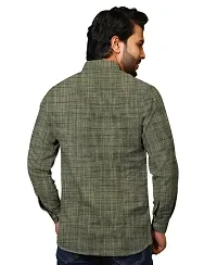 Stylish Khadi Cotton Short Kurta for Men-thumb1