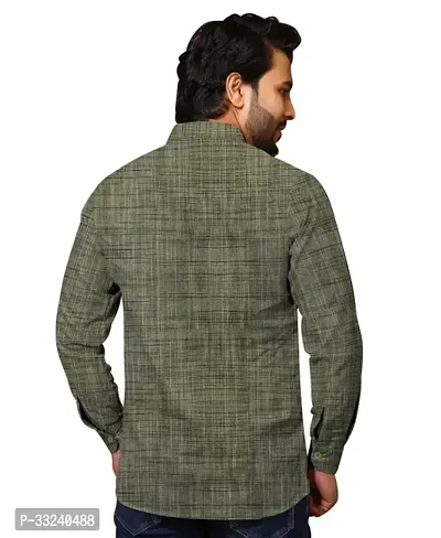 Stylish Khadi Cotton Short Kurta for Men-thumb2