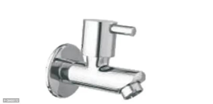 Silver Stainless Steel Bib Turbo  Faucet Wall Mount Installation Type