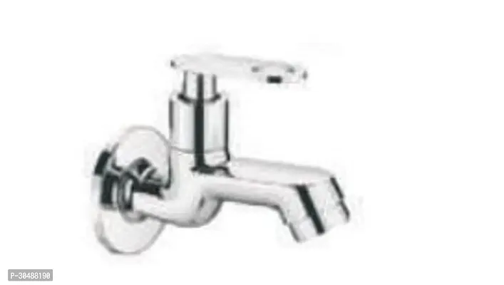 Silver Stainless Steel Bib Turbo  Faucet Wall Mount Installation Type