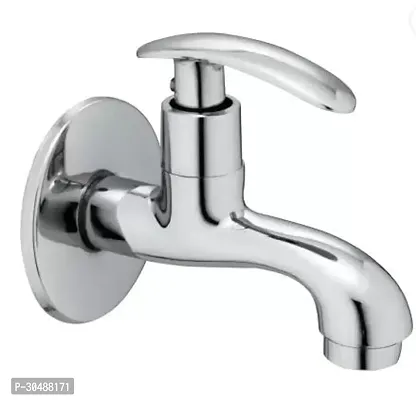 Silver Stainless Steel Bib Turbo  Faucet Wall Mount Installation Type