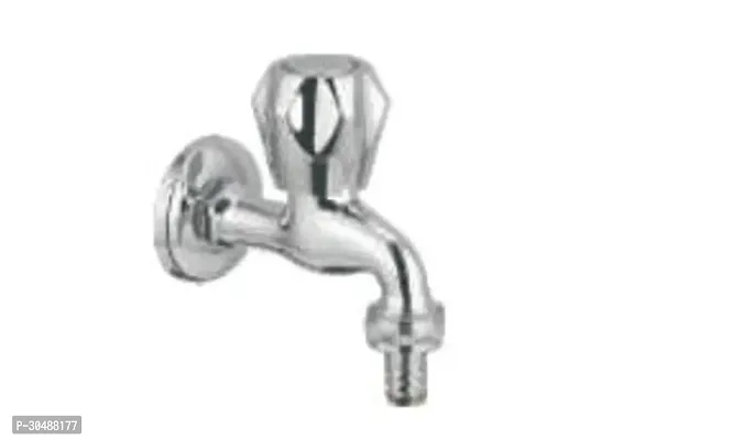 Silver Stainless Steel Bib Turbo  Faucet Wall Mount Installation Type-thumb0