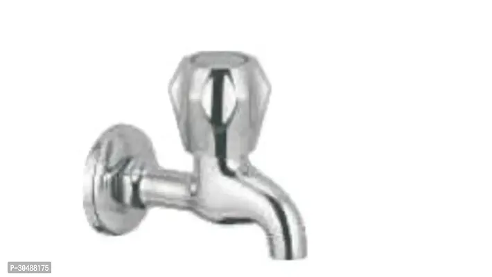 Silver Stainless Steel Bib Turbo  Faucet Wall Mount Installation Type