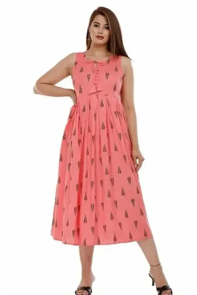 Women's Beautiful Printed Anarkali Kurta