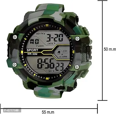 Army Digital Shockproof Digital Watch Sports Watch with Alarm and Day/Date/Month for Boys  Mens-thumb3