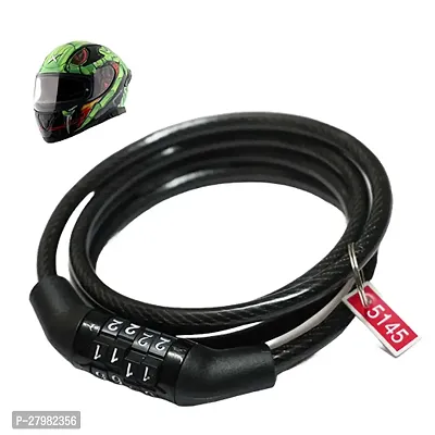 4 Digit Number Combination Lock for Helmet  Cycle 4 Round-thumb0