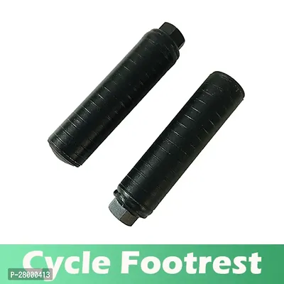 Zoroom Black Anti-corrosion Heavy Duty Cycle Foot Rest