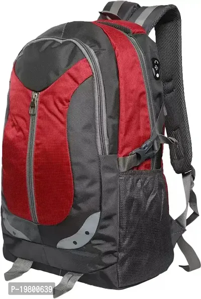 VOILA Casual Laptop Backpack For Men, Women Red-thumb2