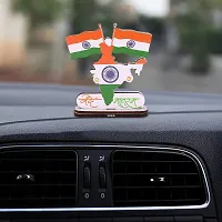 Voila Retail Voila India National Flags With Vande Mataram Flag For Car Dashboard Decoration-thumb4