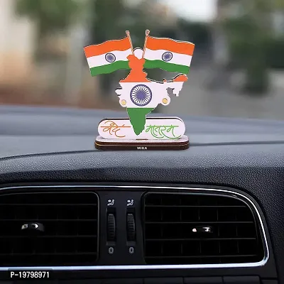 Voila Retail Voila India National Flags With Vande Mataram Flag For Car Dashboard Decoration-thumb5