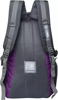 VOILA Casual Laptop Backpack For Men, Women Purple-thumb2