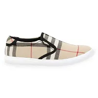Off White Printed Canvas Men Shoes-thumb1