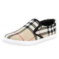 Off White Printed Canvas Men Shoes-thumb2