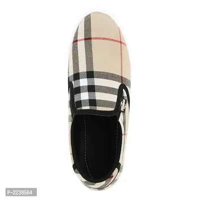 Off White Printed Canvas Men Shoes-thumb5